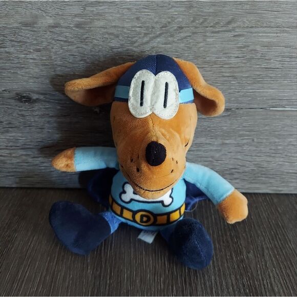Dog Man Bark Knight Plush 8" - Picture 1 of 4